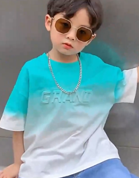 KYII Summer boys short sleeve T-shirt Korean Short kyb040